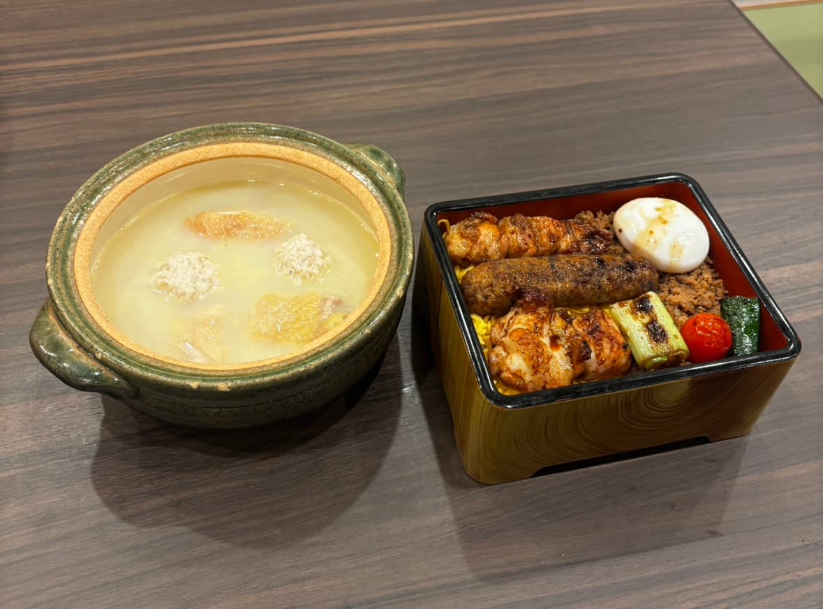 炭烤串盒+大鍋水汆鍋