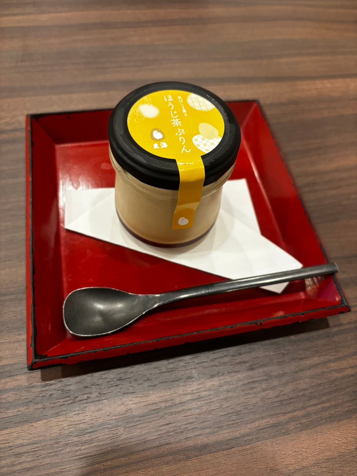 ほうじ茶ぷりん