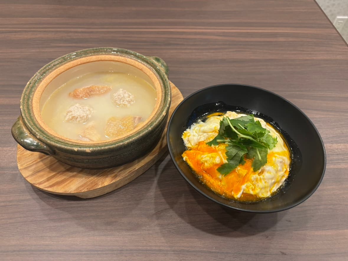 炭烤玄界親子丼+水瀧鍋